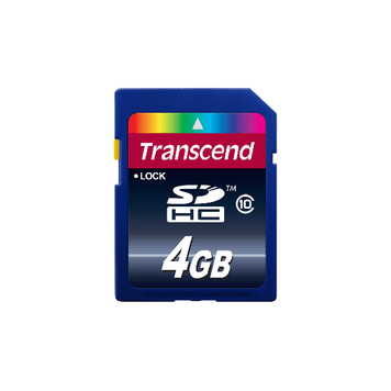 Карта пам'яті SDHC Transcend, 4 Гб, UHS-I Class 10 U1 (4GB, Transscend) SDHCTranscend фото
