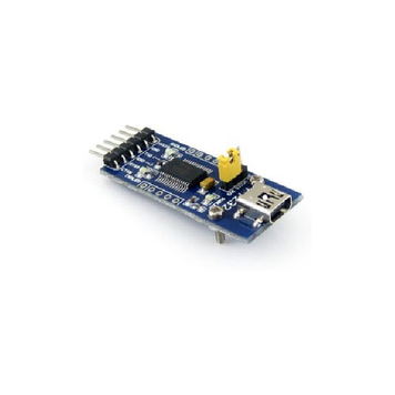 FT232 USB UART Board (mini), Перетворювач USB-UART на базі FT232 з роз'ємом USB mini-AB FT232 фото